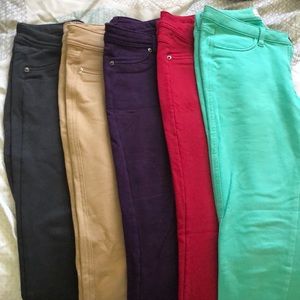 Colored Jeggings